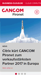 Mobile Screenshot of business-cloud.de